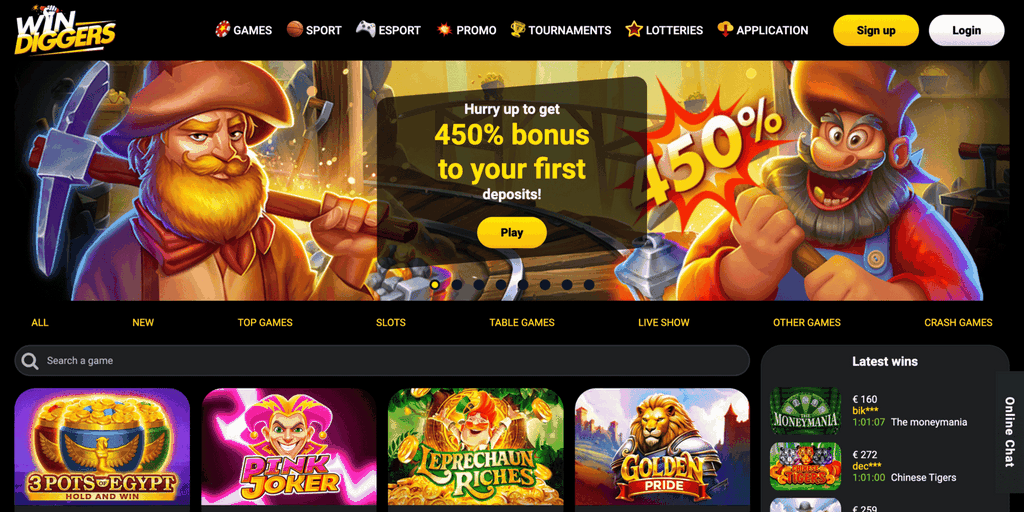 Win Diggers Casino Site Frequently Asked Questions